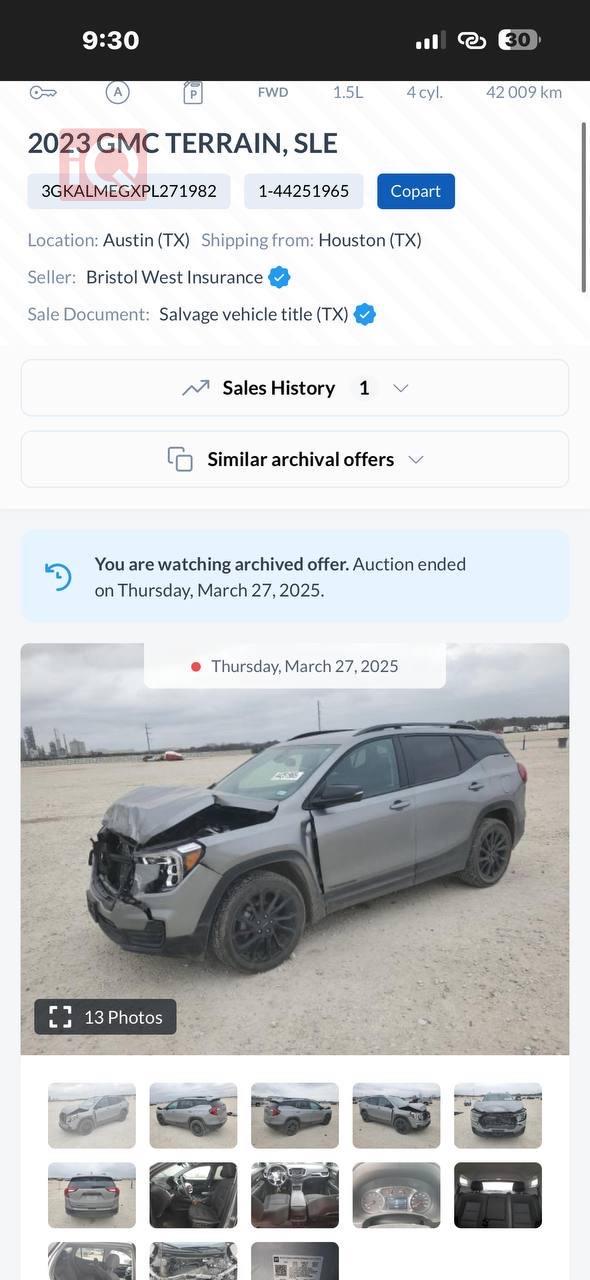 جی ئێم سی تیرەین